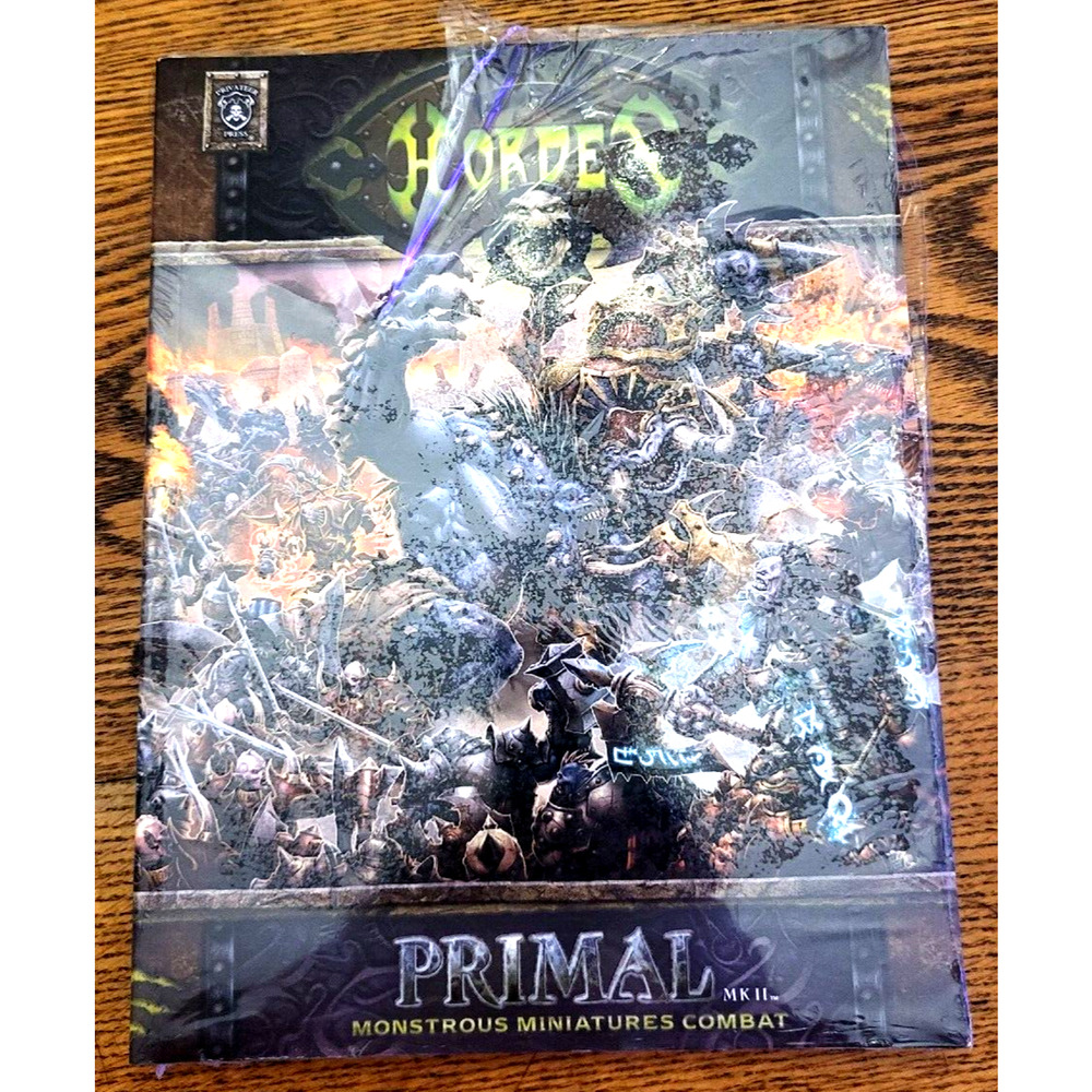 HORDES Primal MK II Monstrous Miniatures Combat Softcover 2011 NEW Old Stock
